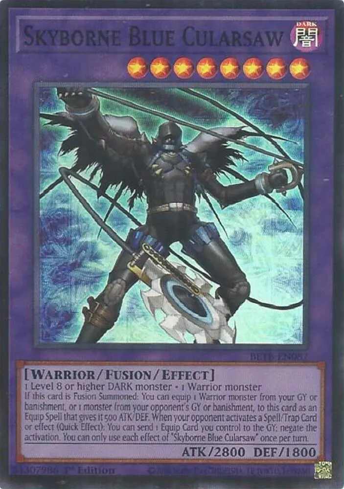 Skyborne Blue Cularsaw — Beyond the Brave — Yu-Gi-Oh!