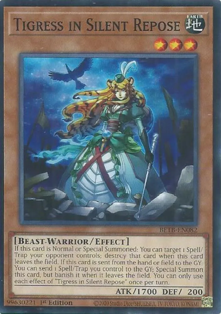 Tigresse au Repos Silencieux — Beyond the Brave — Yu-Gi-Oh!