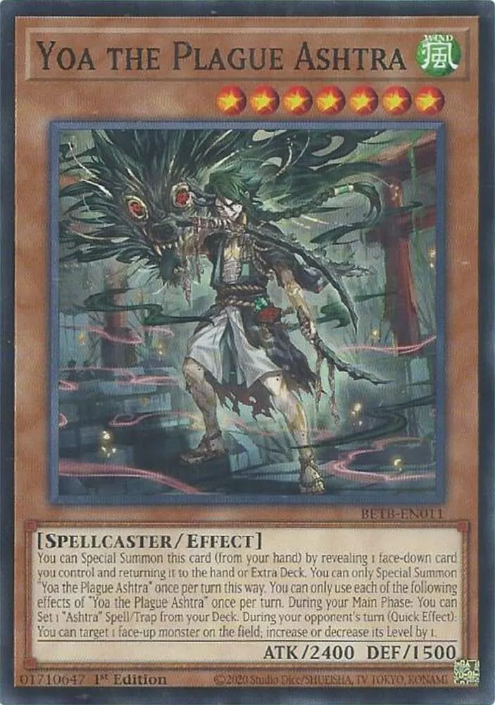 Yoa the Plague Ashtra — Beyond the Brave — Yu-Gi-Oh!
