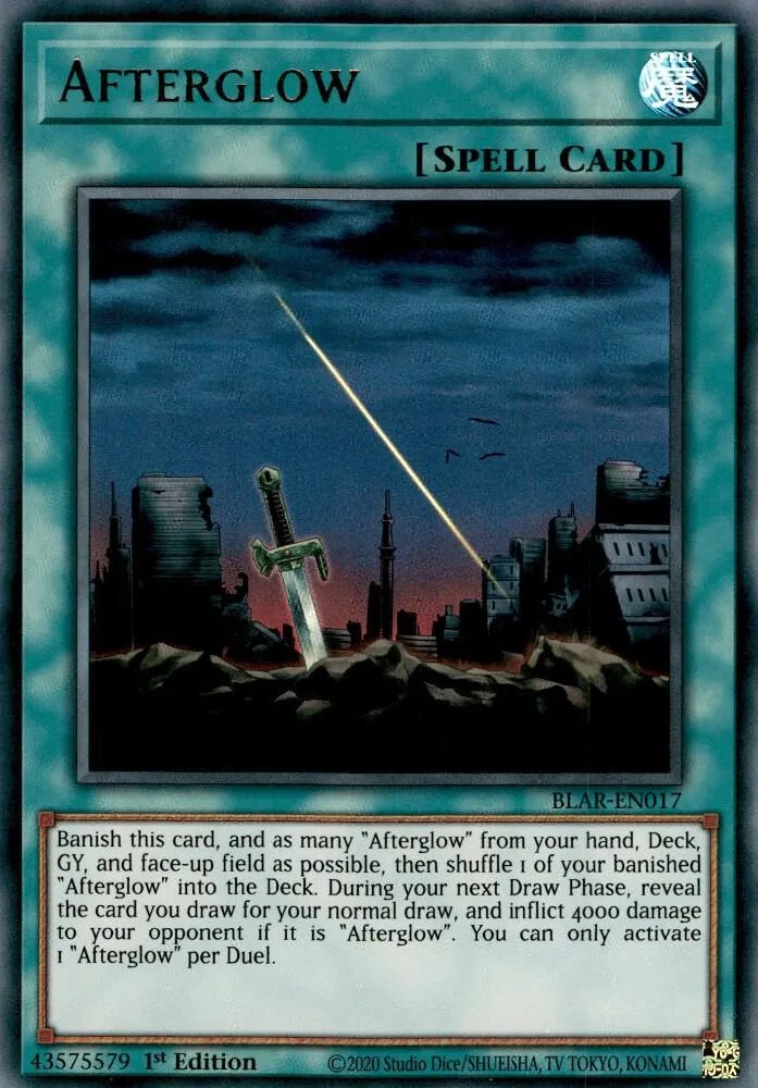 Afterglow — Battles of Legend: Armageddon — Yu-Gi-Oh!