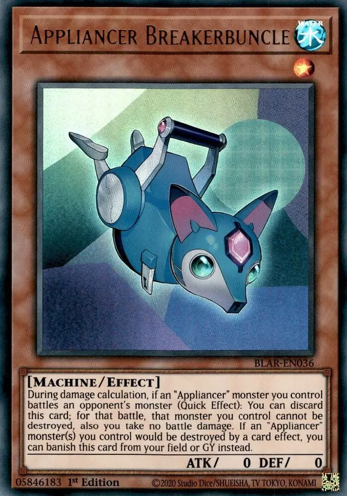 Appliancer Breakerbuncle — Battles of Legend: Armageddon — Yu-Gi-Oh!