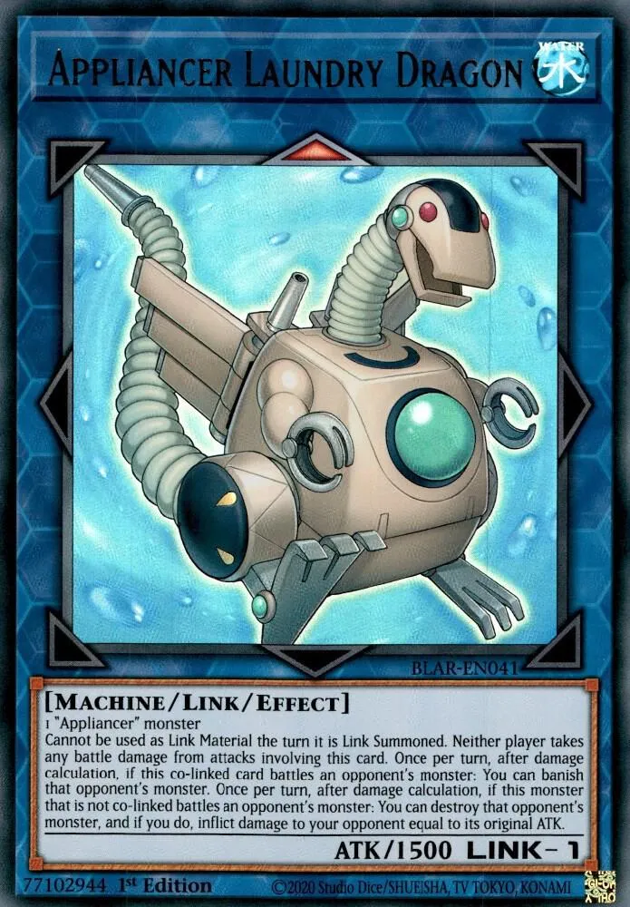Appliancer Laundry Dragon — Battles of Legend: Armageddon — Yu-Gi-Oh!