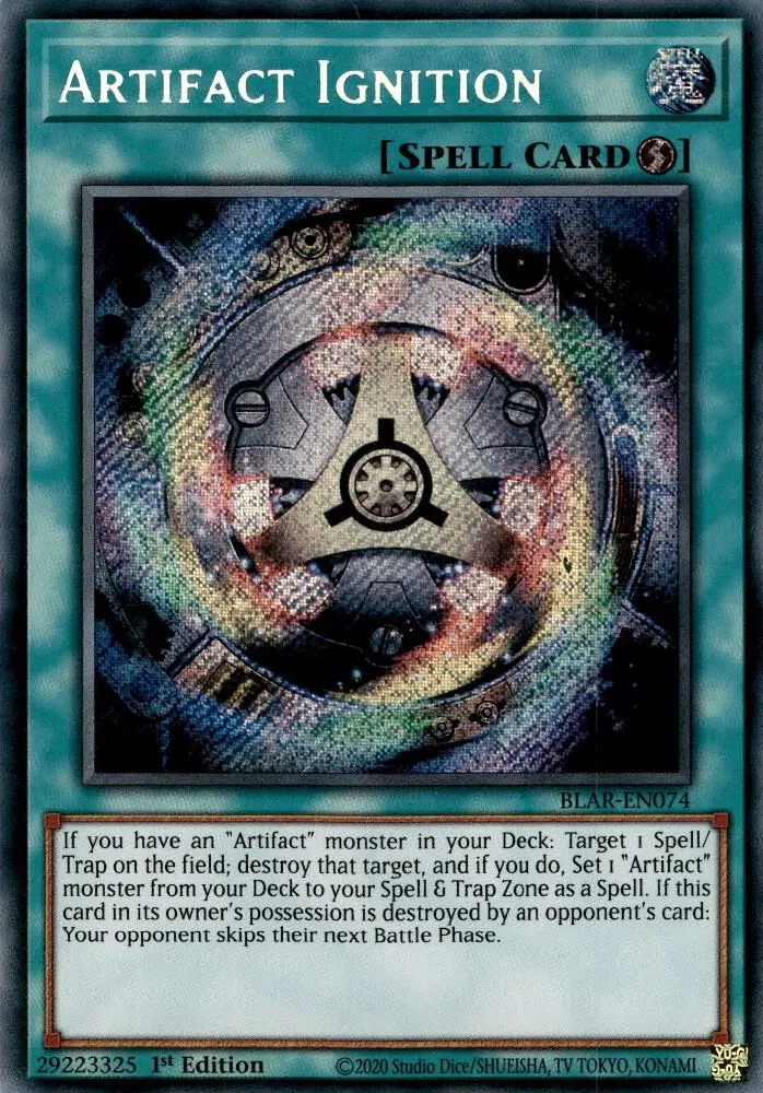 Artifact Ignition — Battles of Legend: Armageddon — Yu-Gi-Oh!