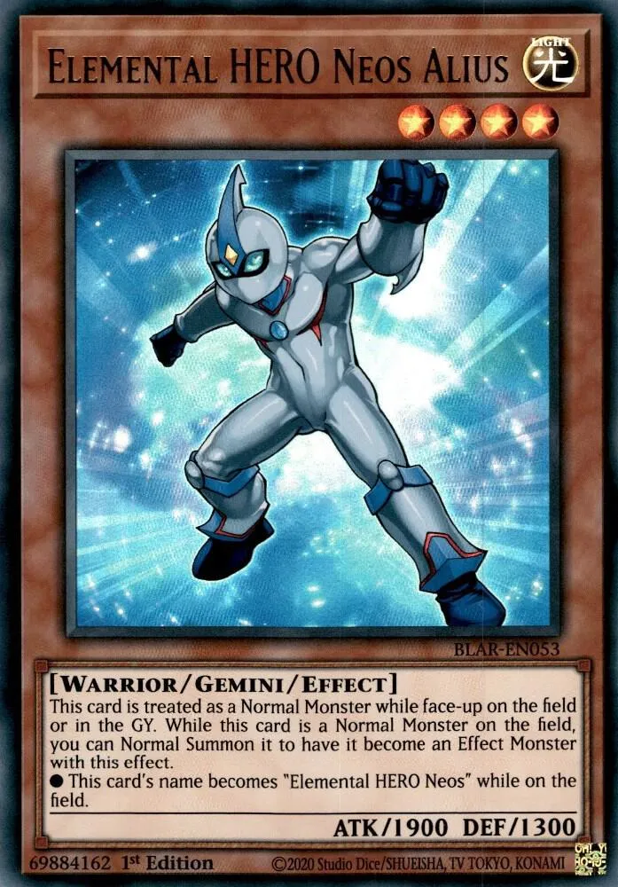 Elemental HERO Neos Alius — Battles of Legend: Armageddon — Yu-Gi-Oh!