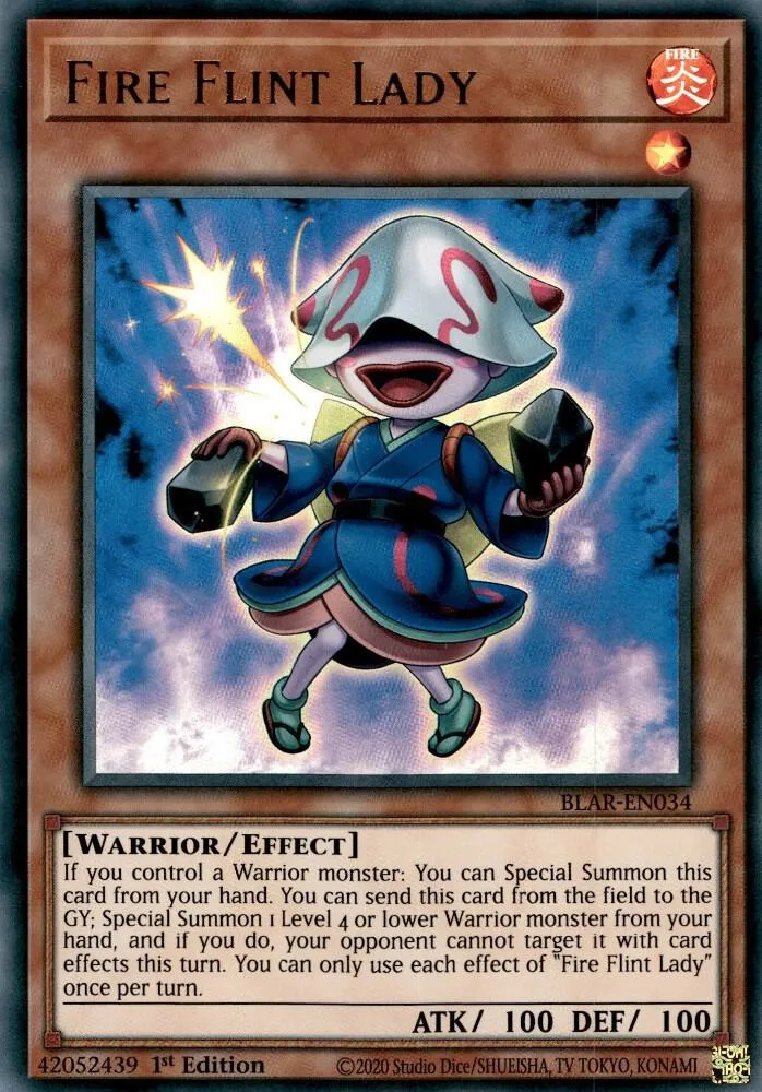 Fire Flint Lady — Battles of Legend: Armageddon — Yu-Gi-Oh!