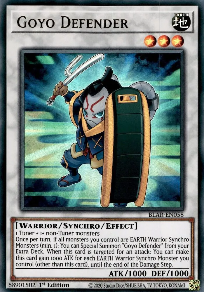 Défenseur Goyo — Battles of Legend: Armageddon — Yu-Gi-Oh!
