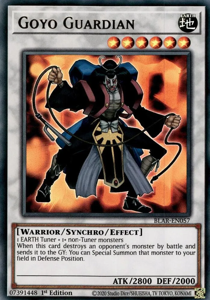 Goyo Guardian — Battles of Legend: Armageddon — Yu-Gi-Oh!