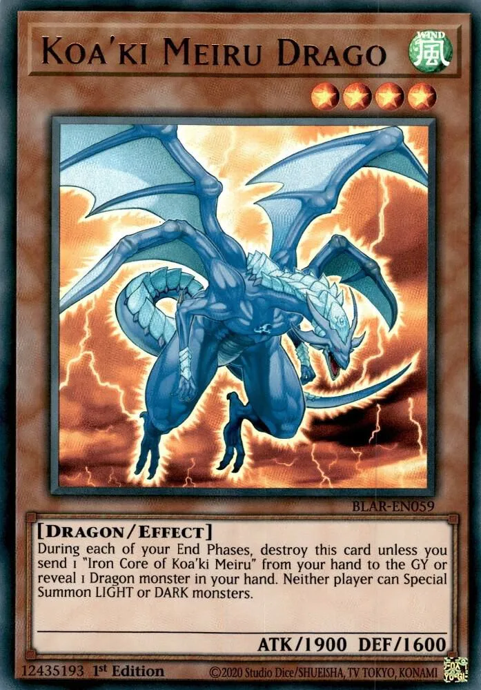 Koa'ki Meiru Drago — Battles of Legend: Armageddon — Yu-Gi-Oh!