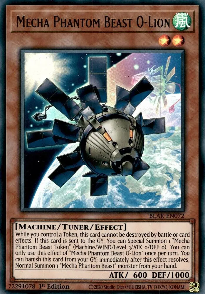 Mecha Phantom Beast O-Lion — Battles of Legend: Armageddon — Yu-Gi-Oh!