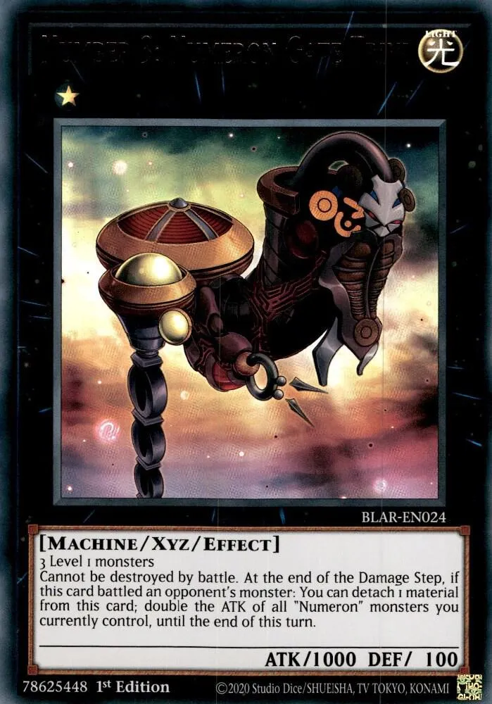 Number 3: Numeron Gate Trini — Battles of Legend: Armageddon — Yu-Gi-Oh!