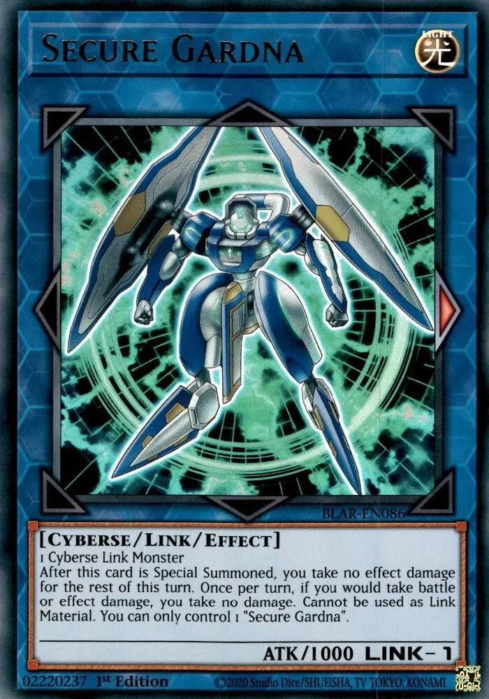 Secure Gardna — Battles of Legend: Armageddon — Yu-Gi-Oh!