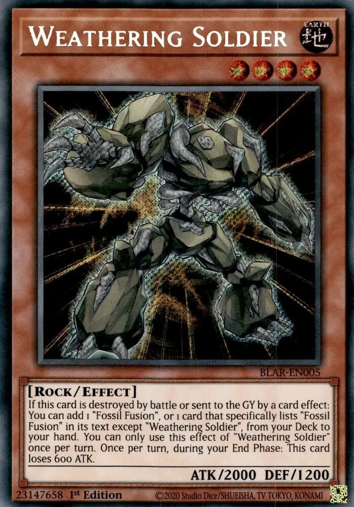Weathering Soldier — Battles of Legend: Armageddon — Yu-Gi-Oh!