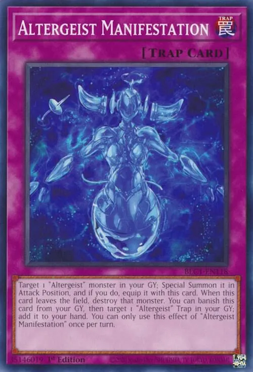 Altergeist Manifestation from Battles of Legend: Chapter 1 - Yu-Gi-Oh!