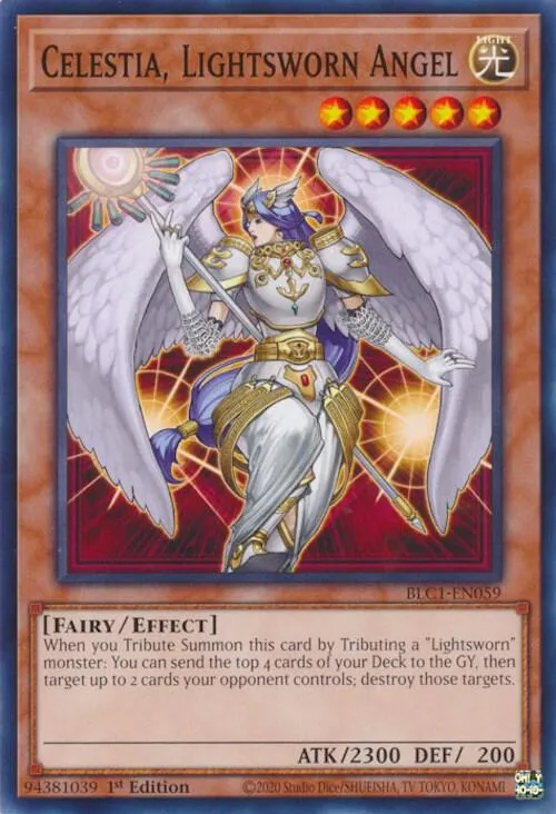 Celestia, Lightsworn Angel — Battles of Legend: Chapter 1 — Yu-Gi-Oh!