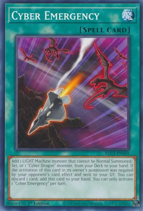 Cyber Emergency — Battles of Legend: Chapter 1 — Yu-Gi-Oh!