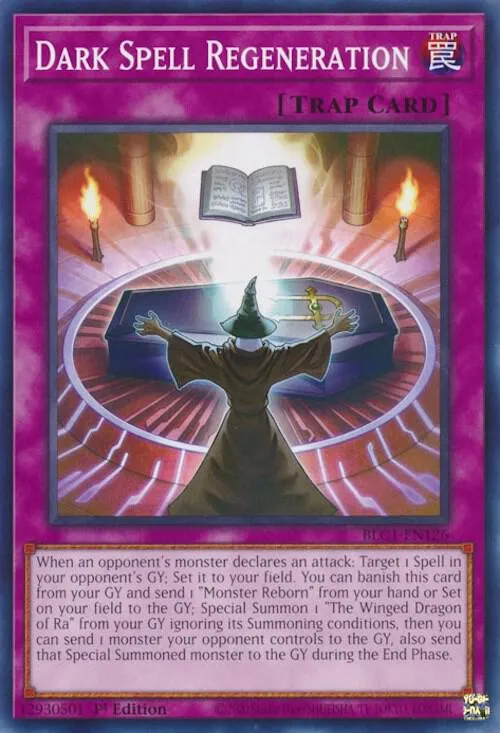 Dark Spell Regeneration — Battles of Legend: Chapter 1 — Yu-Gi-Oh!