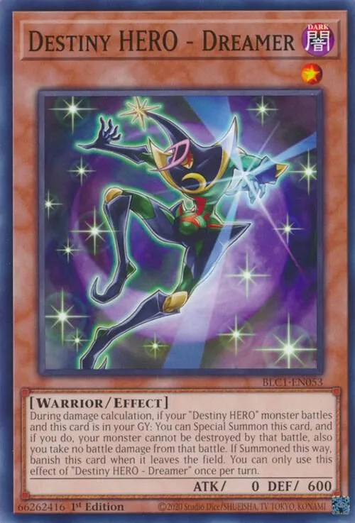 Destiny HERO - Dreamer — Battles of Legend: Chapter 1 — Yu-Gi-Oh!
