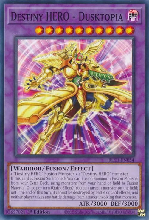 Destiny HERO - Dusktopia — Battles of Legend: Chapter 1 — Yu-Gi-Oh!