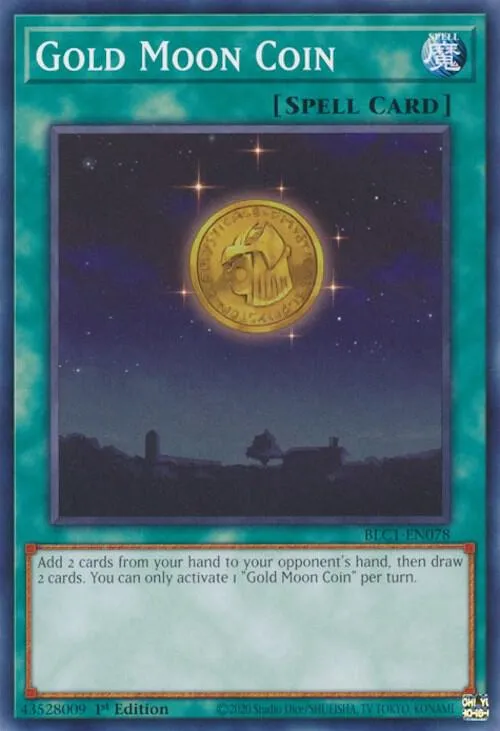 Gold Moon Coin — Battles of Legend: Chapter 1 — Yu-Gi-Oh!