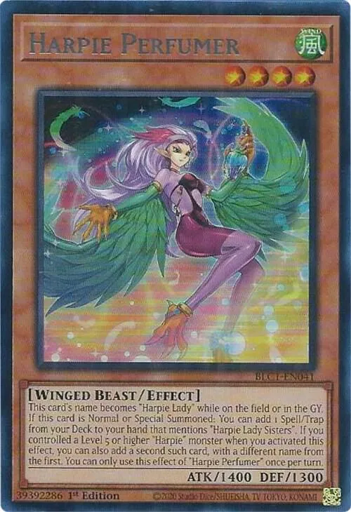 Harpie Perfumer — Battles of Legend: Chapter 1 — Yu-Gi-Oh!