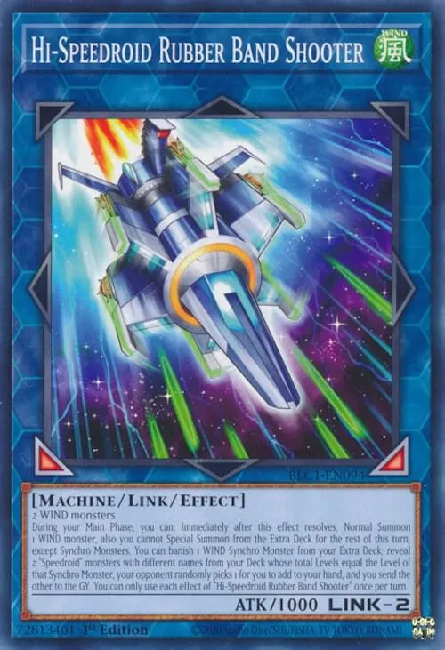 Hi-Speedroid Rubber Band Shooter — Battles of Legend: Chapter 1 — Yu-Gi-Oh!