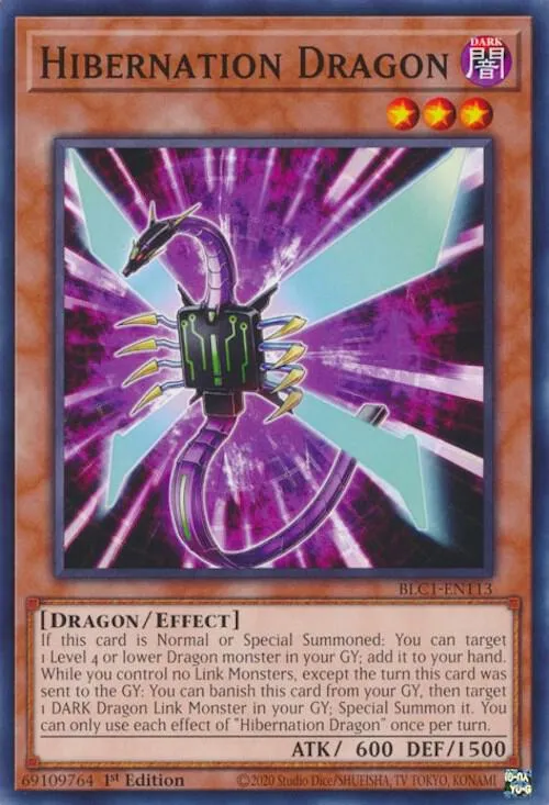 Hibernation Dragon — Battles of Legend: Chapter 1 — Yu-Gi-Oh!