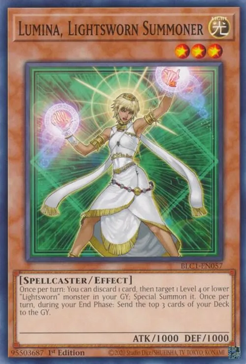 Lumina, Lightsworn Summoner — Battles of Legend: Chapter 1 — Yu-Gi-Oh!