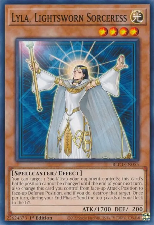 Lyla, Lightsworn Sorceress from Battles of Legend: Chapter 1 - Yu-Gi-Oh!