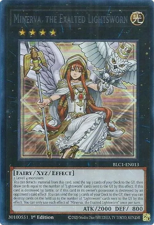 Minerva la Glorifiée, Seigneur Lumière — Battles of Legend: Chapter 1 — Yu-Gi-Oh!