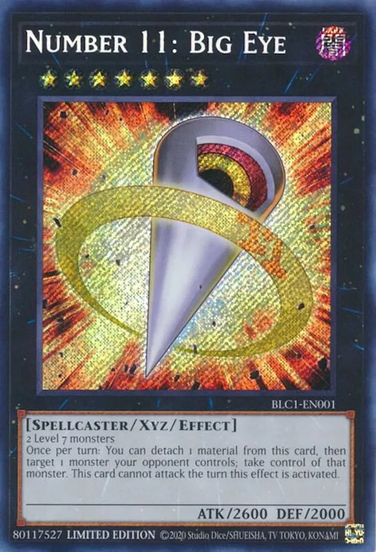 Number 11: Big Eye — Battles of Legend: Chapter 1 — Yu-Gi-Oh!