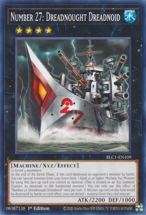 Number 27: Dreadnought Dreadnoid — Battles of Legend: Chapter 1 — Yu-Gi-Oh!