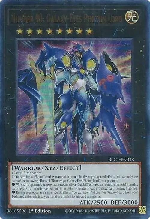 Number 90: Galaxy-Eyes Photon Lord — Battles of Legend: Chapter 1 — Yu-Gi-Oh!