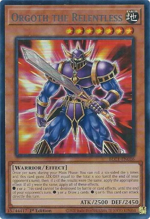Orgoth l'Implacable from Battles of Legend: Chapter 1 - Yu-Gi-Oh!