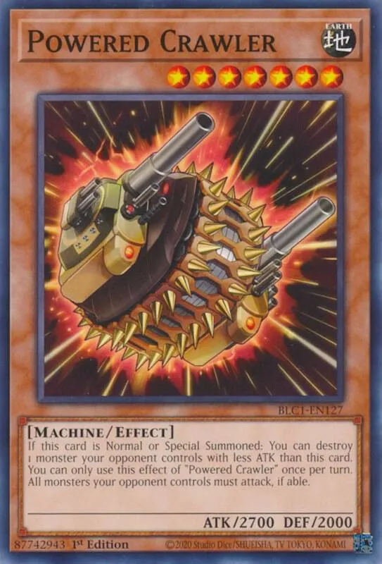Powered Crawler — Battles of Legend: Chapter 1 — Yu-Gi-Oh!