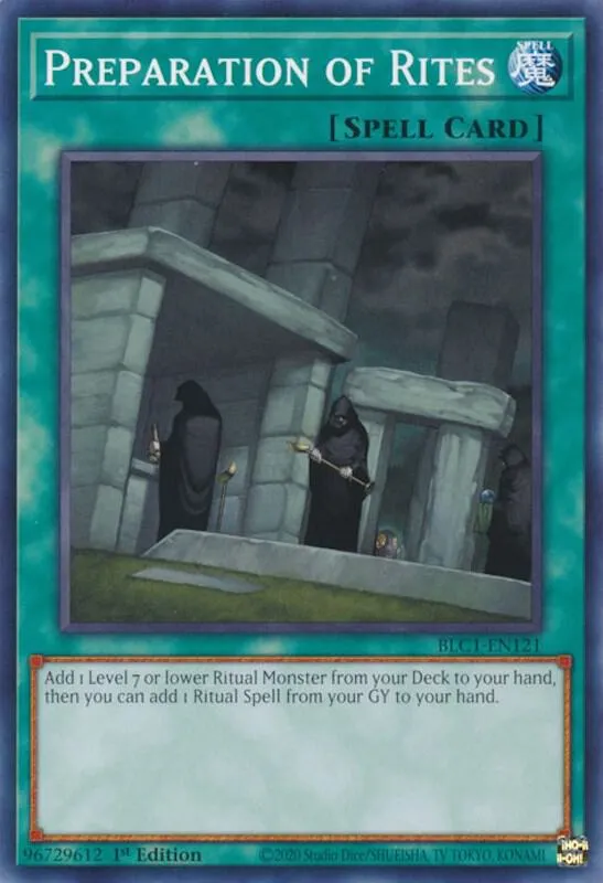 Preparation of Rites — Battles of Legend: Chapter 1 — Yu-Gi-Oh!