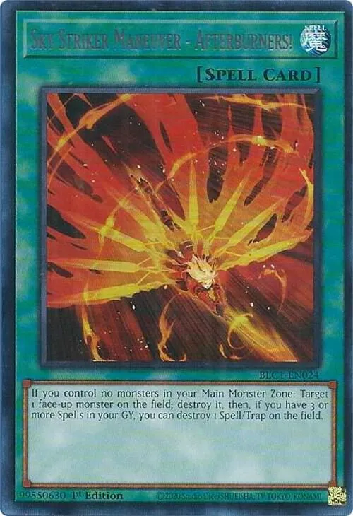 Assaut de l'Air - Manœuvre - Postcombustion ! — Battles of Legend: Chapter 1 — Yu-Gi-Oh!