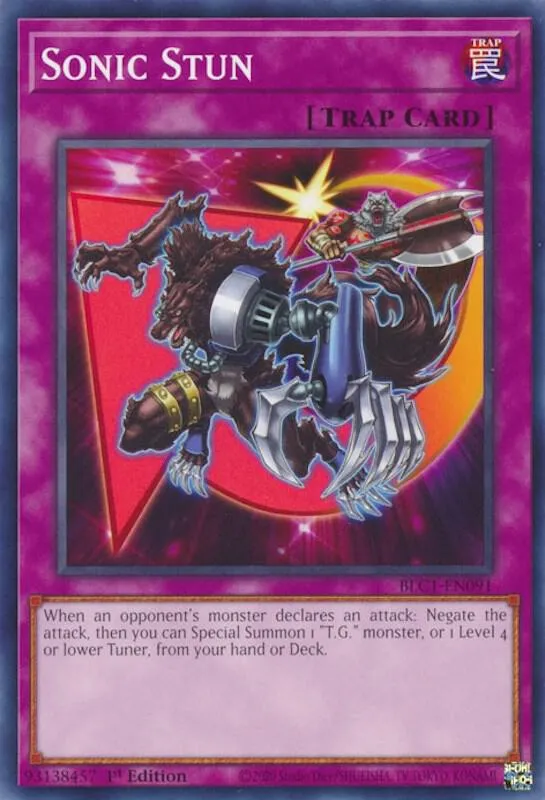 Sonic Stun — Battles of Legend: Chapter 1 — Yu-Gi-Oh!