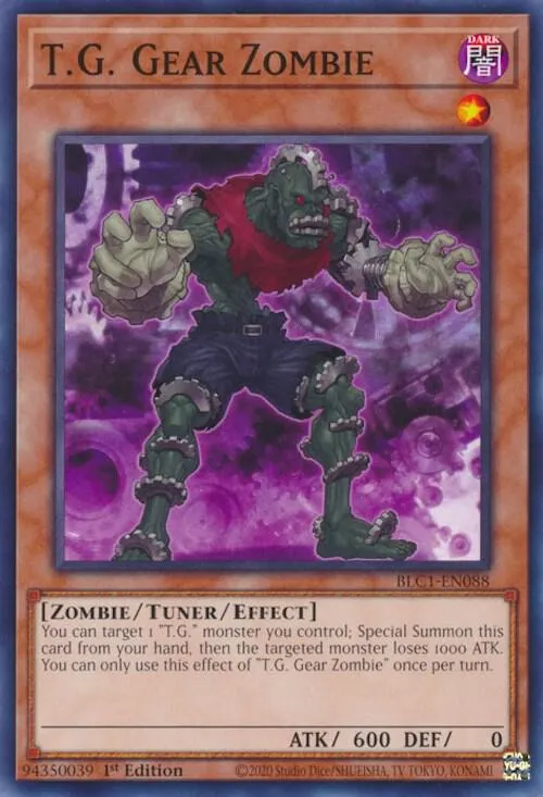 T.G. Gear Zombie — Battles of Legend: Chapter 1 — Yu-Gi-Oh!