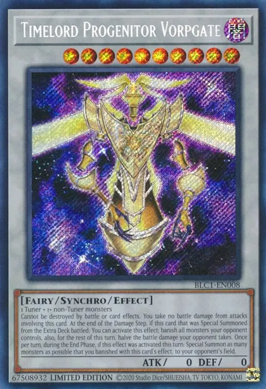 Vorpgate le Seigneur du Temps Progéniteur — Battles of Legend: Chapter 1 — Yu-Gi-Oh!