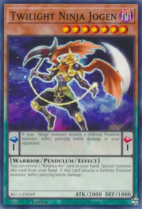 Twilight Ninja Jogen — Battles of Legend: Chapter 1 — Yu-Gi-Oh!