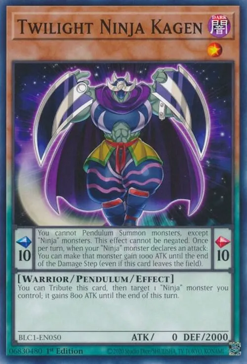 Twilight Ninja Kagen — Battles of Legend: Chapter 1 — Yu-Gi-Oh!