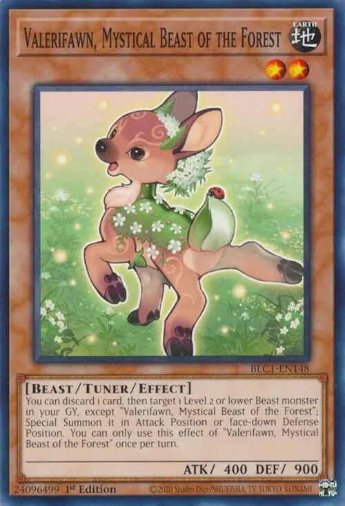 Valerifawn, Mystical Beast of the Forest — Battles of Legend: Chapter 1 — Yu-Gi-Oh!