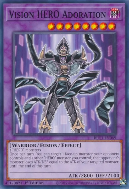 Vision HERO Adoration — Battles of Legend: Chapter 1 — Yu-Gi-Oh!