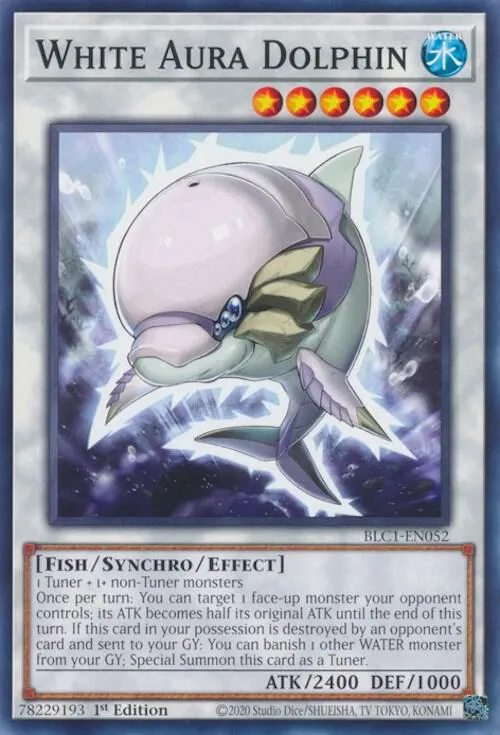 White Aura Dolphin — Battles of Legend: Chapter 1 — Yu-Gi-Oh!