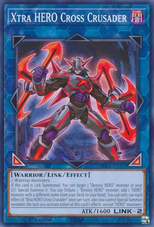 Xtra HERO Cross Crusader — Battles of Legend: Chapter 1 — Yu-Gi-Oh!