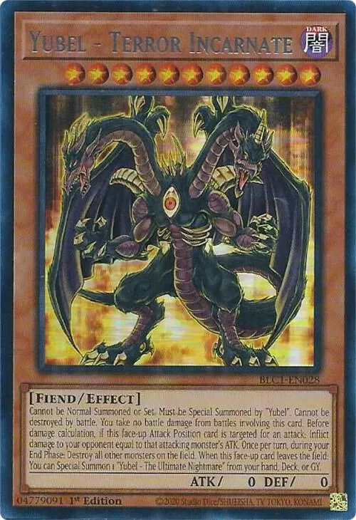 Yubel - Terror Incarnate from Battles of Legend: Chapter 1 - Yu-Gi-Oh!
