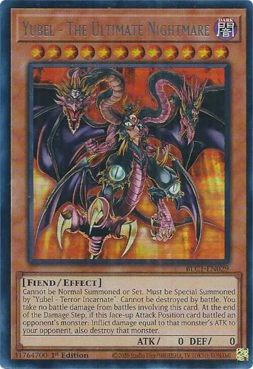 Yubel - Cauchemar Ultime — Battles of Legend: Chapter 1 — Yu-Gi-Oh!