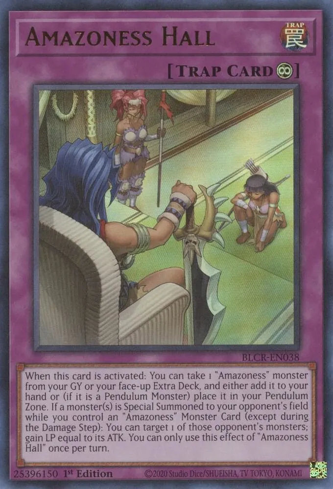 Amazoness Hall — Battles of Legend: Crystal Revenge — Yu-Gi-Oh!