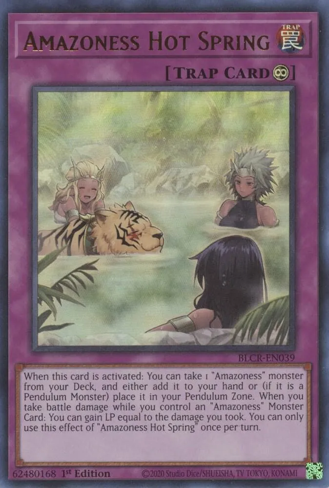 Amazoness Hot Spring — Battles of Legend: Crystal Revenge — Yu-Gi-Oh!