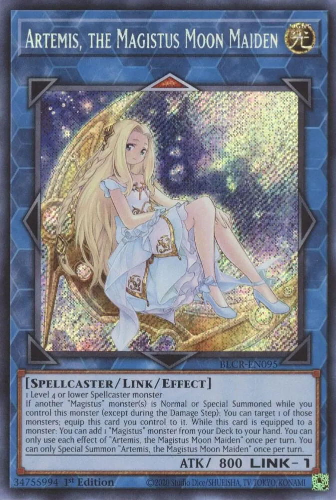 Artemis, the Magistus Moon Maiden — Battles of Legend: Crystal Revenge — Yu-Gi-Oh!
